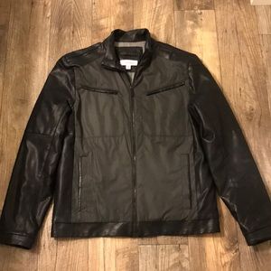 Calvin Klein Leather Jacket 🔥